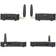 TV Медіаплеєр смарт приставка Ugoos X4 PLUS 4 64Gb Amlogic S905X4 Android 11 WiFi BT Miracast AV IR RC Black - зображення 5