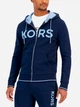 Толстовка на флисе, на молнии мужская Michael Kors 919791492 2XL Синяя (1159806323) - изображение 1