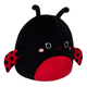 Maskotka Squishmallows Trudy - Black Ladybug (196566187078) - obraz 5