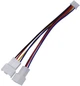 Кабель для підключення кулера 4pin-4pin/3pin 12см (LKMTR_801282) - зображення 1