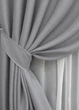 Комплект готових штор VR-Textil Льон-блекаут № 1397ш Сірий 100х270см 2 шт (31-662) - зображення 4