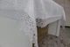 Скатерть праздничная с кружевом 120x150 см тканевая 3386-dw - изображение 3