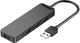 Хаб USB 2.0 Vention z 4 x USB 2.0 i живленням 1 м Black (6922794746596) - зображення 2