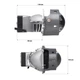 Комплект світлодіодних лінз Kamiso (Aozoom) ALPD-11-02 Dragon Knight Bi-LED 47/63W - изображение 2