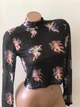 Жіночий прозорий топ кофтинка гольф водолазка Honey Fashion Accessories М/L чорний (10-121) - изображение 10
