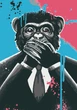 Комплект картин по номерам Три обезьяны (ITR-033) 3 шт в наборе - изображение 4