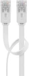 Патч-корд Goobay RJ45 UTP5e 0.5m patch AWG30 Flat D=1.5x6.0mm білий(75.09.3357) - изображение 3