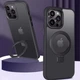 Чехол для iPhone 15 Pro Max Fruct Back Stand Case with Magsafe Матовый Black - изображение 5