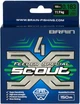 Шнур Brain Scout 4X 150 м (deep green) 0.183 мм 11.9 кг (18585531) - изображение 2