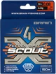 Шнур Brain Scout 4X 150 м (fluoro Orange) 0.080 мм 4.4 кг (18585533) - изображение 2