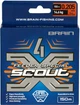 Шнур Brain Scout 4X 150 м (fluoro Orange) 0.205 мм 14.6 кг (18585539) - зображення 2