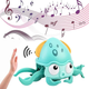 Іграшка восьминіг Octopus (тікаючий восьминіг) інтерактивний зі звуковими ефектами та датчиками перешкод Pink - изображение 4