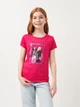 Детская футболка для девочки Disney Barbie EX1265.REC 122-128 см Фуксия (3609087056541) - изображение 1