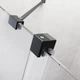 Стеклянная шторка для ванны RADAWAY Furo SL Black PND II 100 правая 10309538-54-01R+10112494-01-01 - изображение 8