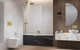 Стеклянная шторка для ванны RADAWAY Essenza 8 SL Brushed Gold PND II 110 левая 10500110-99-01L - изображение 4