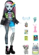 Кукла Monster High Core Refresh Frankie Stein + Pet Dog Watzie - Монстер Хай Фрэнки Штейн в джинсовой куртке и собачкой Уотзи.(HXH73) - Игровой набор Mattel - изображение 4