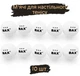 М'яч для настільного тенісу BAX 3* WHITE 10 шт 051300 - зображення 1