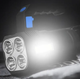 Светодиодный ручной переносной фонарь LF-S09 USB \ Ручной фонарь на аккумуляторе - изображение 3