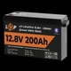 Аккумулятор LP LiFePO4 12V (12.8V) - 200 Ah (2560Wh) (Smart BMS 150А) с BT пластик - изображение 2