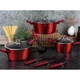 Набор посуды из 10 предметов Berlinger Haus Metallic Line Burgundy Edition (BH-6150) - изображение 3