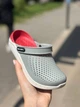 Кроксы luckline силиконовые серые 30 - изображение 4