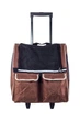 Рюкзак-візок для домашніх тварин SENFUL 3-In-1 Pet Trolley Brown - зображення 3