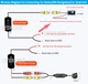 Камера с рамкой для номера черная беспроводная WiFi - изображение 6