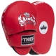 Лапа Изогнутая для бокса и единоборств 2 шт 26x18x9см Кожа TOP KING Super красный TKFMS - изображение 1