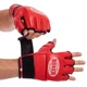Перчатки для смешанных единоборств MMA кожаные (р-р L, красный) (5020_Красный_L) - изображение 1