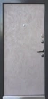 Входная дверь Qdoors Модель Флеш 850*2040мм Мрамор тёмный / бетон бежевый - изображение 2