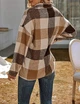 Жіноча фланельна сорочка UANEO Button Flannel Jacket Color: Khaki S - изображение 5