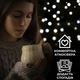 Гирлянда нить 16м на 180 LED лампочек светодиодная черный провод 8 режимов работы Белый - изображение 5