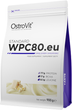 Białko OstroVit Standart WPC80.eu 900 g Biała czekolada (5902232612370) - obraz 1