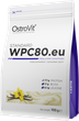 Białko OstroVit Standart WPC80.eu 900 g Wanilia (5902232610390) - obraz 1