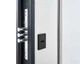 Входная дверь ABWEHR Nordi Glass 960 х 2050 мм RAL 7021T/Белый - изображение 9