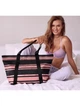 Сумка с блестящими полосками Victoria's Secret Sparkle Tote - изображение 4