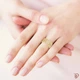 Обручка DIAMOND of LOVE "Долина мрій: Свято Життя" в жовтому золоті, 16,5р - зображення 3