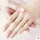 Обручку DIAMOND of LOVE "Мій милий ангел: Ніжність" жіноче в рожевому золоті, 16р. - зображення 2