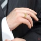 Обручку DIAMOND of LOVE "Благословення небес: Сяйво душі" чоловіче в жовтому золоті, 21р - зображення 2