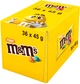Упаковка драже M&M's с арахисом 36 шт x 45 г (5000159542906) - изображение 1