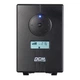 Джерело безперебійного живлення ДБЖ Powercom NF-1500AP LCD 1500VA 1050W USB 2 SCHUKO Black - зображення 3