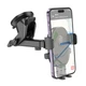 Тримач для телефону автотримач BOROFONE BH93 Grand one-button car holder center console Black (6941991103698) - зображення 6