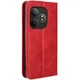 Чехол-книжка Deexe Retro Style для Realme GT Neo 6 SE / GT 6T - Red - изображение 6