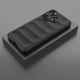 Силіконовий (TPU) чохол Deexe Terra Case для Xiaomi Poco F6 - Black - зображення 4