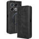 Чехол-книжка Deexe Retro Style для Infinix GT 20 Pro - Black - изображение 1