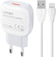 Ładowarka sieciowa Ldnio 18 W + kabel Lightning (A1307Q Lightning) - obraz 1