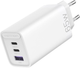 Ładowarka sieciowa Vention 2 x USB-C 65 W/30 W USB-A 30 W (FAAW0-EU) - obraz 2