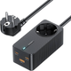 Мережевий зарядний пристрій Toocki 2 x USB-C + USB + USB - USB-C 1.5 м 67 W Black (TCT2C67-JRB01) - зображення 1