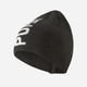 Шапка біні Puma Ess Classic Cuffless Beanie Jr 2346101 Чорна (4064533036901) - зображення 1