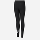 Legginsy młodzieżowe dziewczęce sportowe Puma Ess Logo Leggings G 587035-01 134-140 cm Czarne (4063697162303) - obraz 2